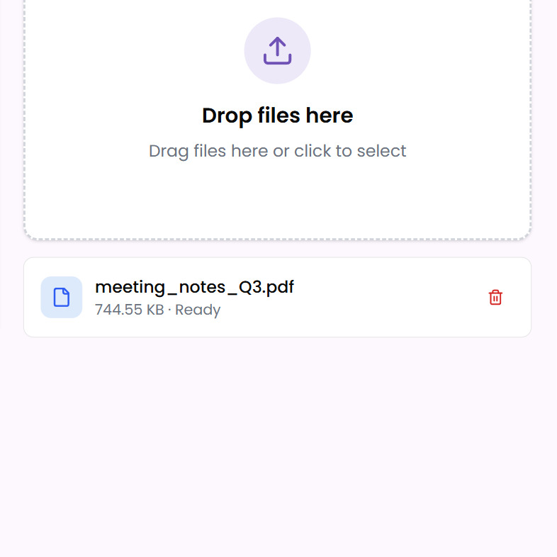 Paste from clipboard